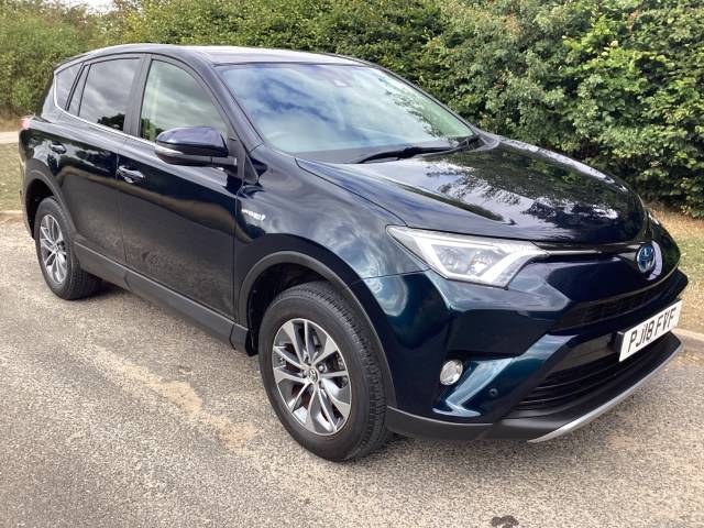 Toyota Rav4 2.5 VVT-i Hybrid Icon TSS 5dr CVT [Cloth] 2WD Estate Hybrid Blue