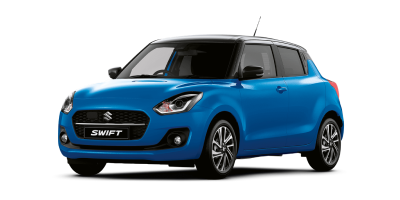 Suzuki Swift - Speedy Blue Metallic / Super Black