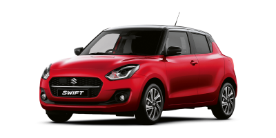 Suzuki Swift - Burning Red Metallic / Super Black