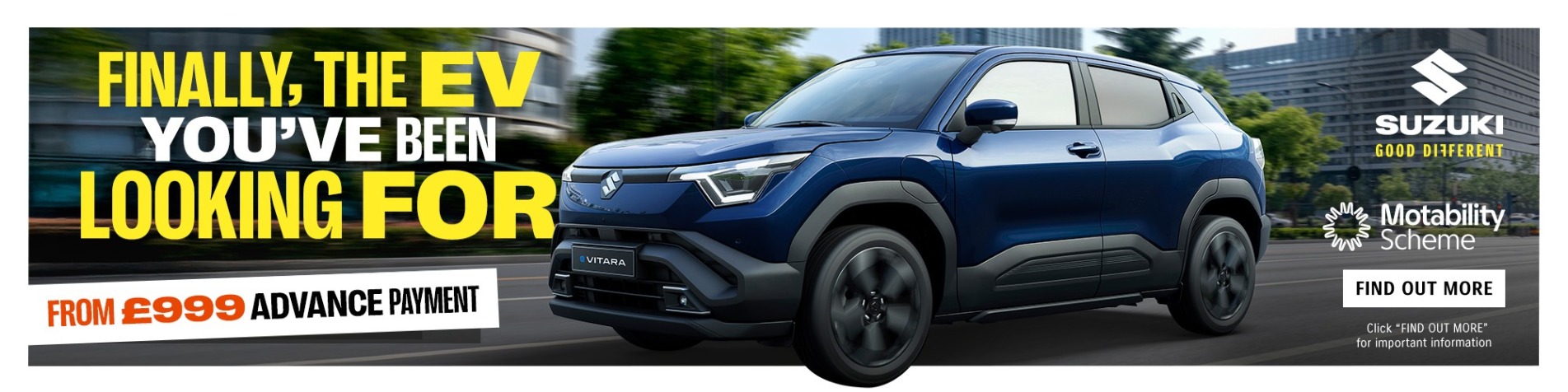 E-Vitara Q1 motab